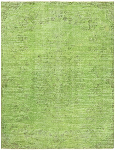 Grün Türkei Persischer Vintage Teppich 285 x 165 cm