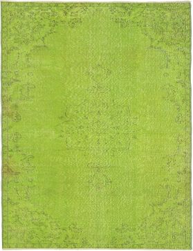 Tappeto vintage persiano 270 x 150 verde