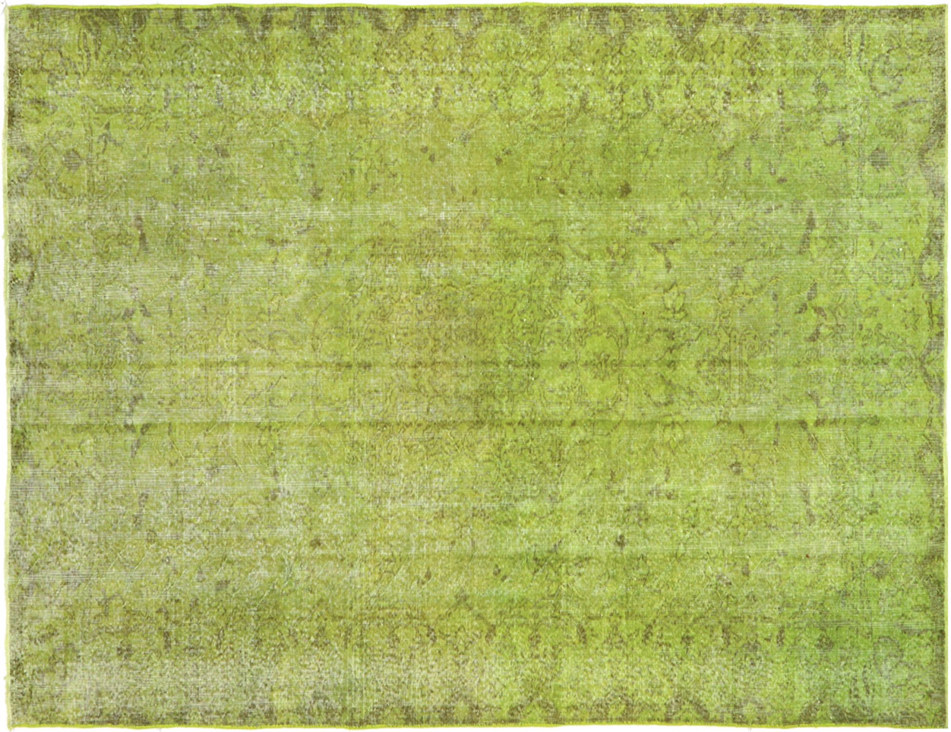 Tappeto vintage persiano  verde <br/>290 x 184 cm