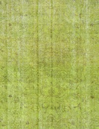 Green Turkey Persian Vintage Carpet 290 x 184 cm - view 3