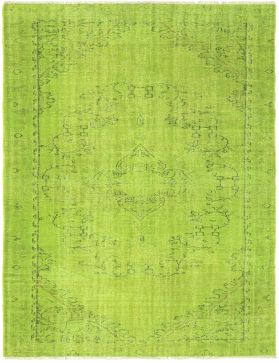 Tappeto vintage persiano 280 x 170 verde