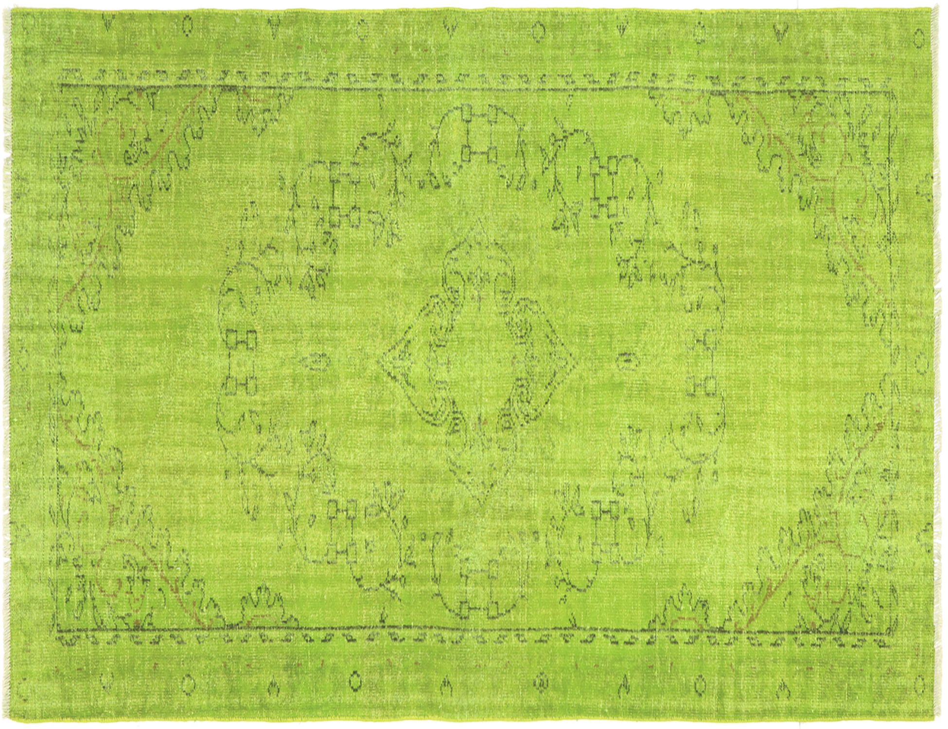 Tappeto vintage persiano  verde <br/>280 x 170 cm