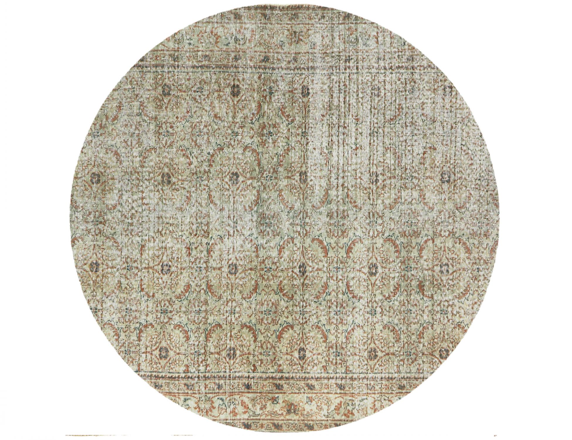 Persisk vintage matta   177 x 177 cm