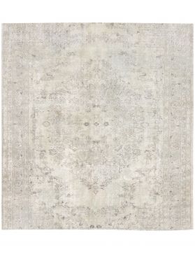 Tappeto vintage persiano 176 x 176 beige