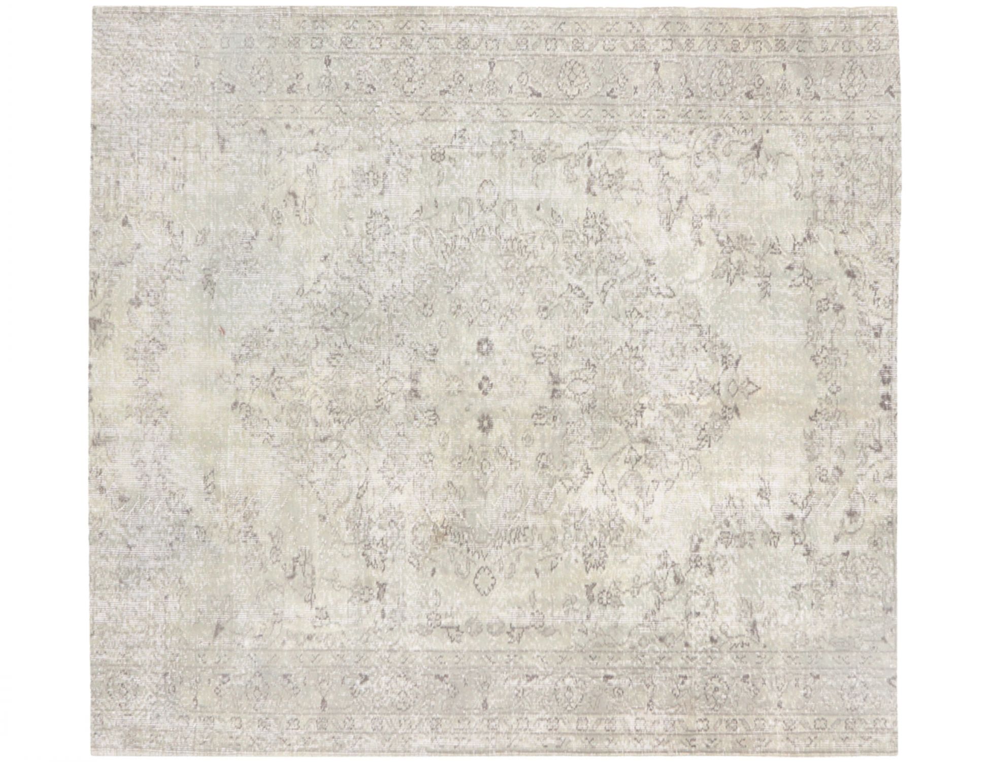 Tappeto vintage persiano  beige <br/>176 x 176 cm