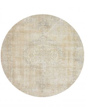 Tappeto vintage persiano 140 x 140 beige