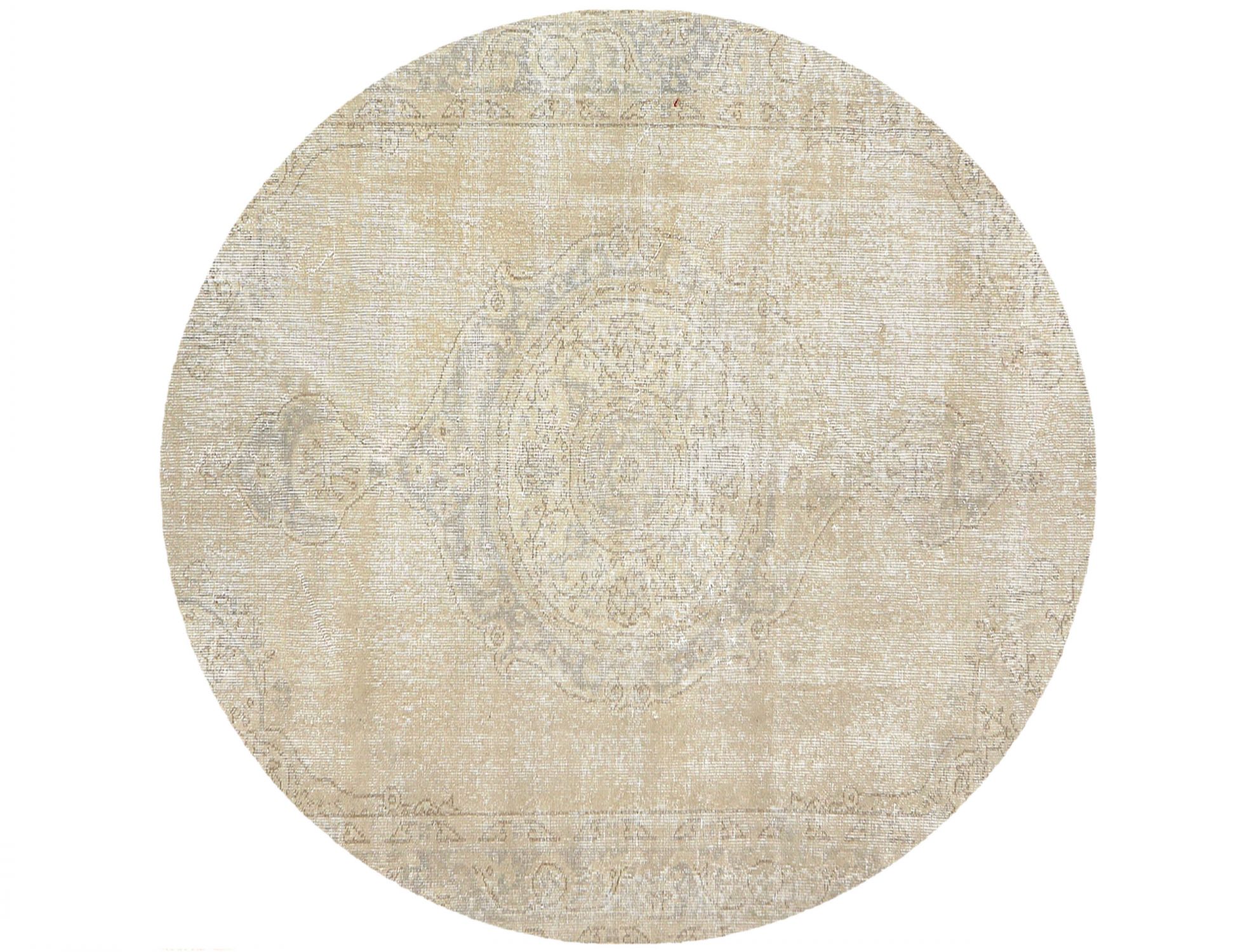 Tappeto vintage persiano  beige <br/>140 x 140 cm
