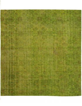 Tappeto vintage persiano 188 x 188 verde