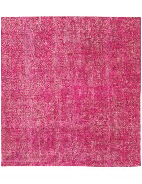 Tappeto vintage persiano 190 x 190 rosa