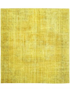 Tappeto vintage persiano 162 x 162 giallo