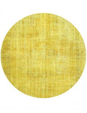 Tappeto vintage persiano 162 x 162 giallo