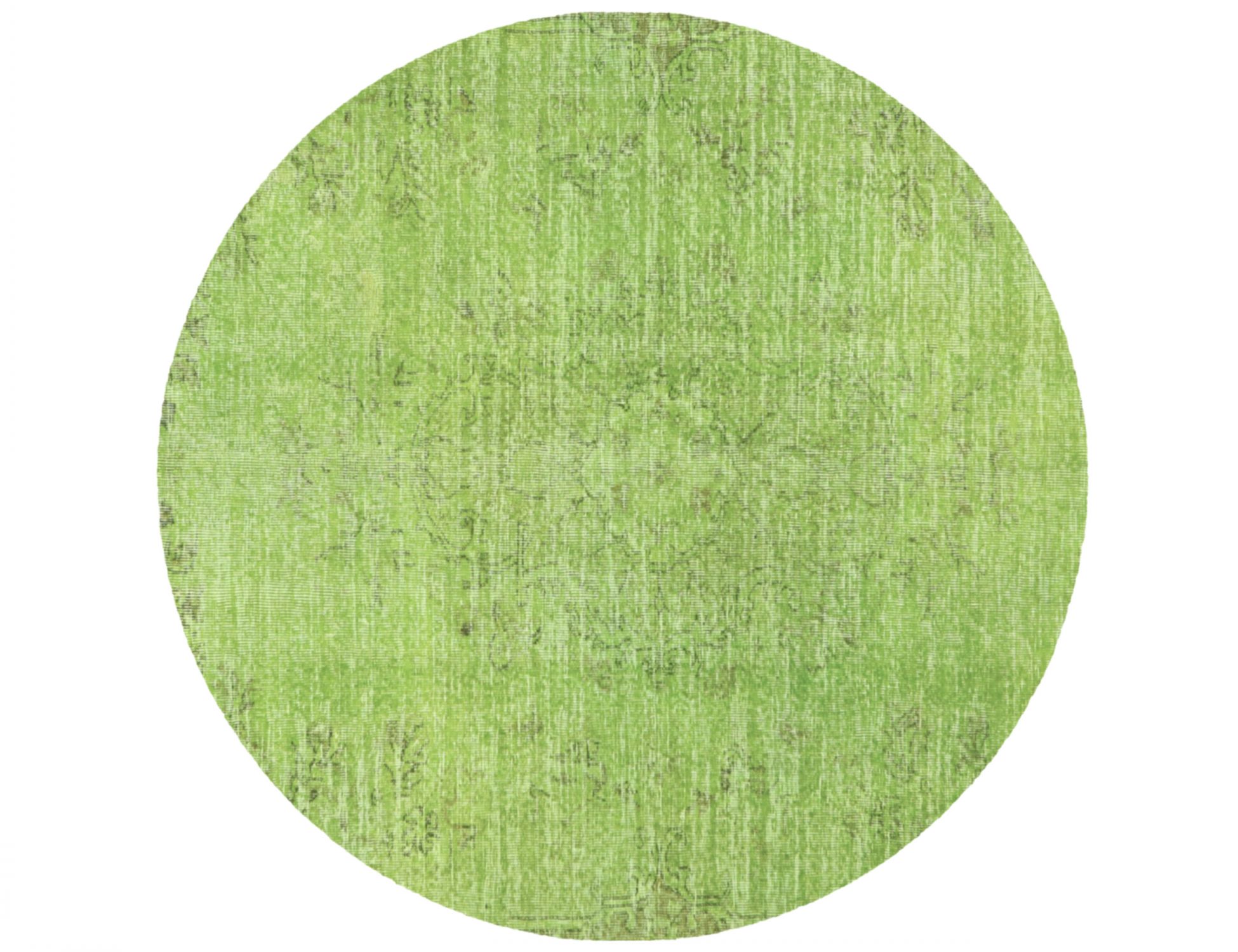 Tappeto vintage persiano  verde <br/>165 x 165 cm