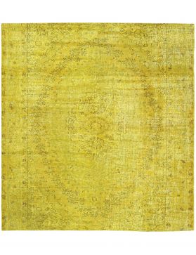 Tappeto vintage persiano 210 x 210 giallo