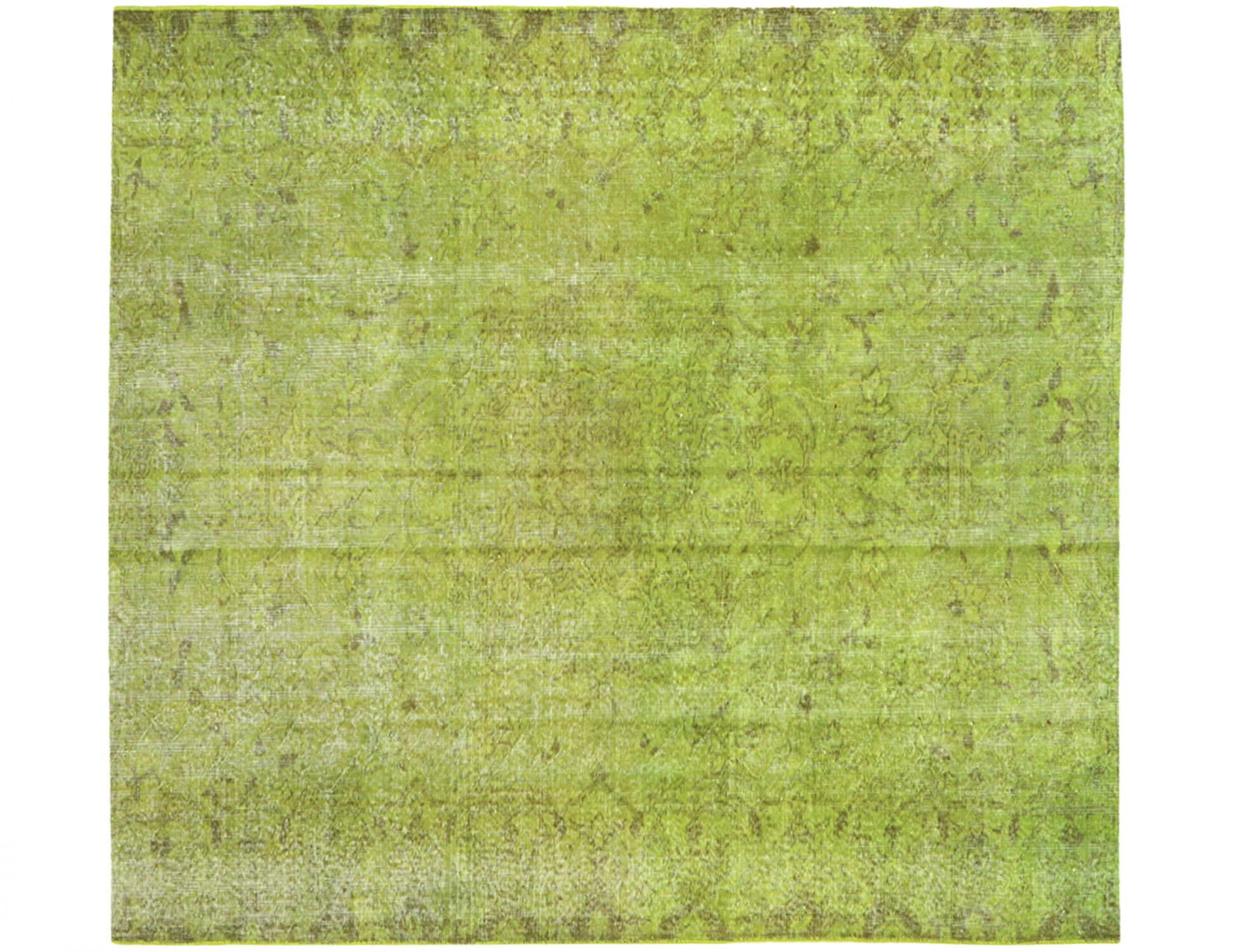 Tappeto vintage persiano  verde <br/>184 x 184 cm