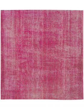 Tappeto vintage persiano 162 x 162 rosa