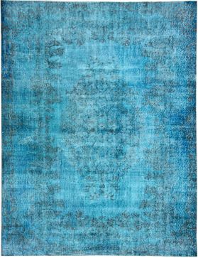 Tappeto vintage 260 x 175 bleu
