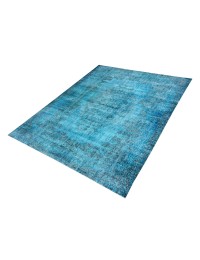 Blauw Turkije Vintage Tapijt 260 x 175 cm - view 2