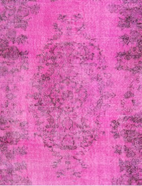 Rosa Turco Tappeto vintage  275 x 180 cm