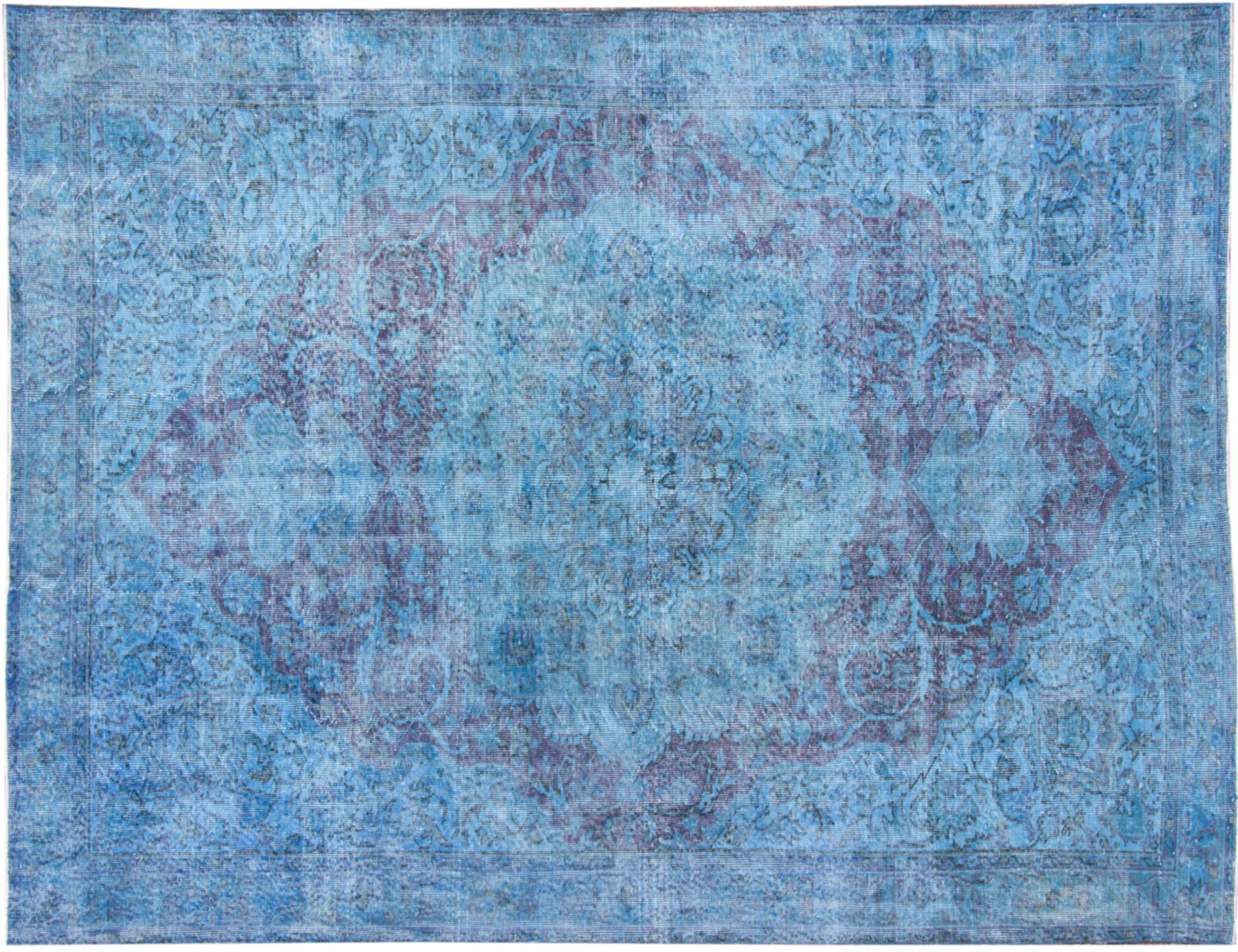 Tappeto vintage  blå <br/>306 x 196 cm