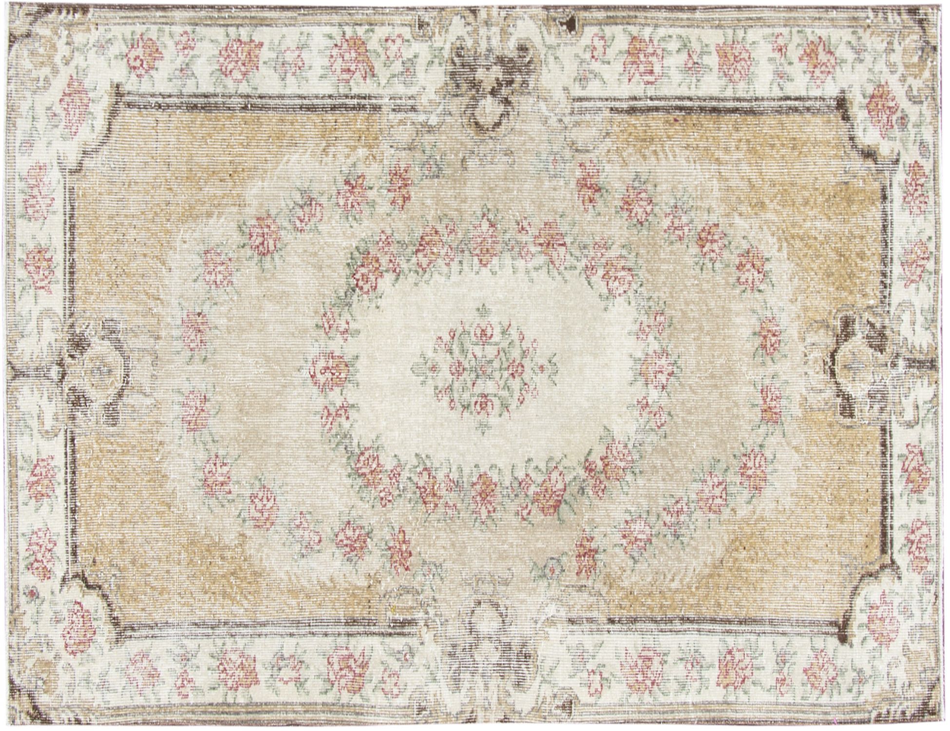 Tappeto vintage  beige  <br/>204 x 114 cm
