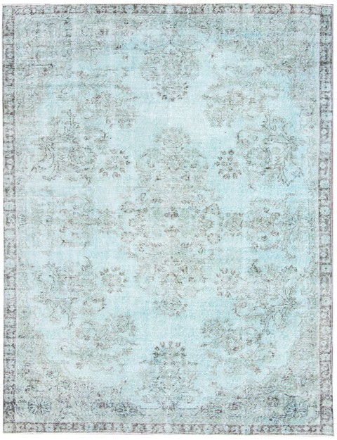 Blau Türkei Vintage Teppich 327 x 196 cm