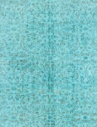 Turquesa Turquía Alfombra vintage 279 x 172 cm - view 4