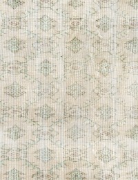 Beige Turkiet vintage matta  190 x 88 cm