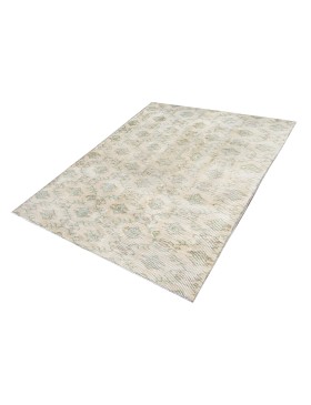 Beige Tyrkia  vintage teppe  190 x 88 cm