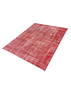 Röda Turkiet vintage matta  238 x 132 cm