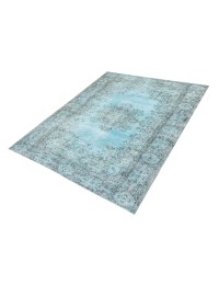 Azul Turquía Alfombra vintage  266 x 157 cm