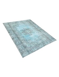 Azul Turquía Alfombra vintage  266 x 157 cm