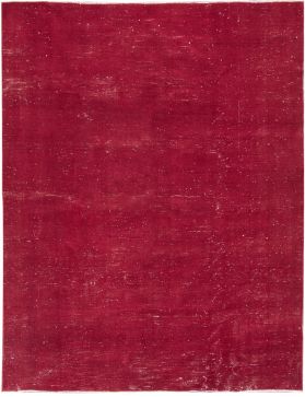 Tappeto vintage 245 x 218 rouge