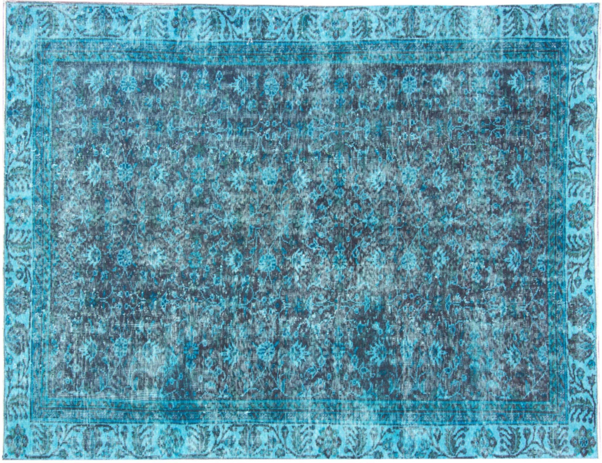 Tappeto vintage  turquesa <br/>253 x 160 cm