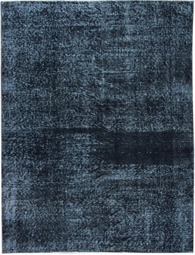 Negro Turquía Alfombra vintage 200 x 112 cm