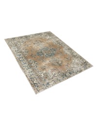 Beige Turc Tapis vintage  202 x 117 cm