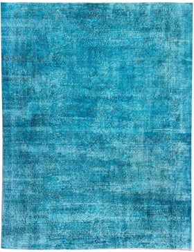 Blå Turkiet vintage matta  275 x 155 cm