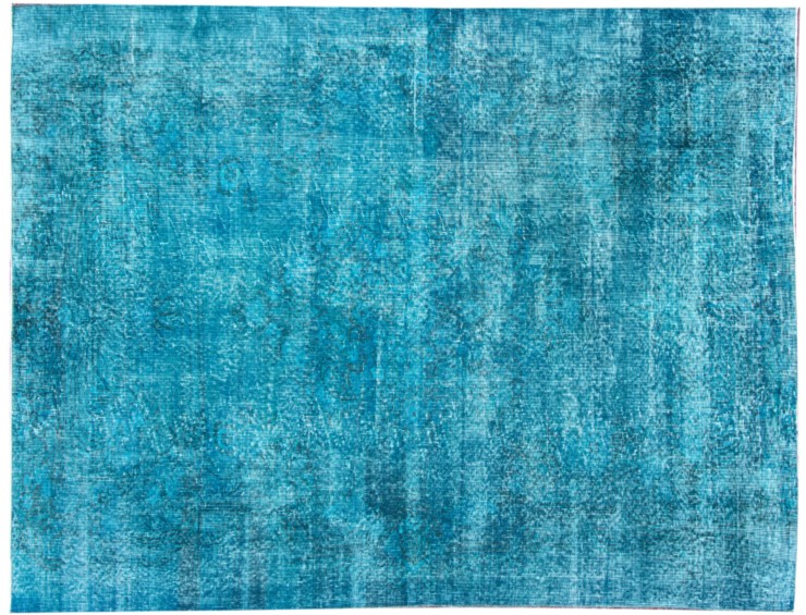 Blu Turco Tappeto vintage 275 x 155 cm
