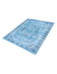 Bleu Turc Tapis vintage  283 x 181 cm
