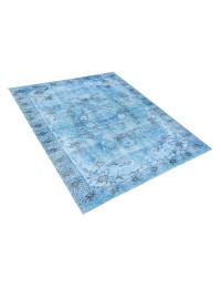 Bleu Turc Tapis vintage  283 x 181 cm
