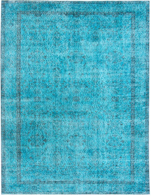 Türkis Türkei Vintage Teppich 285 x 170 cm