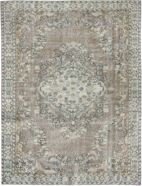 Beige Türkei Vintage Teppich  270 x 163 cm