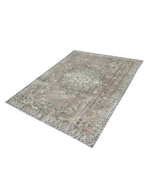 Beige Türkei Vintage Teppich  270 x 163 cm