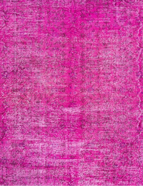 Rosa Türkei Vintage Teppich 283 x 210 cm - view 4