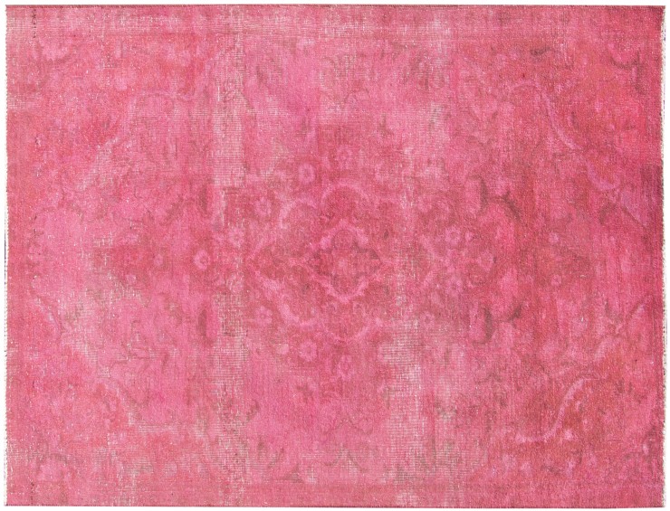 Roze Perzië Perzisch Vintage Tapijt 238 x 144 cm