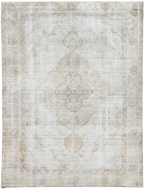 Beige Persien Persischer vintage teppich 265 x 190 cm