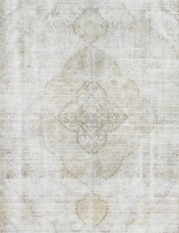 Beige Persien Persischer vintage teppich 265 x 190 cm - view 4