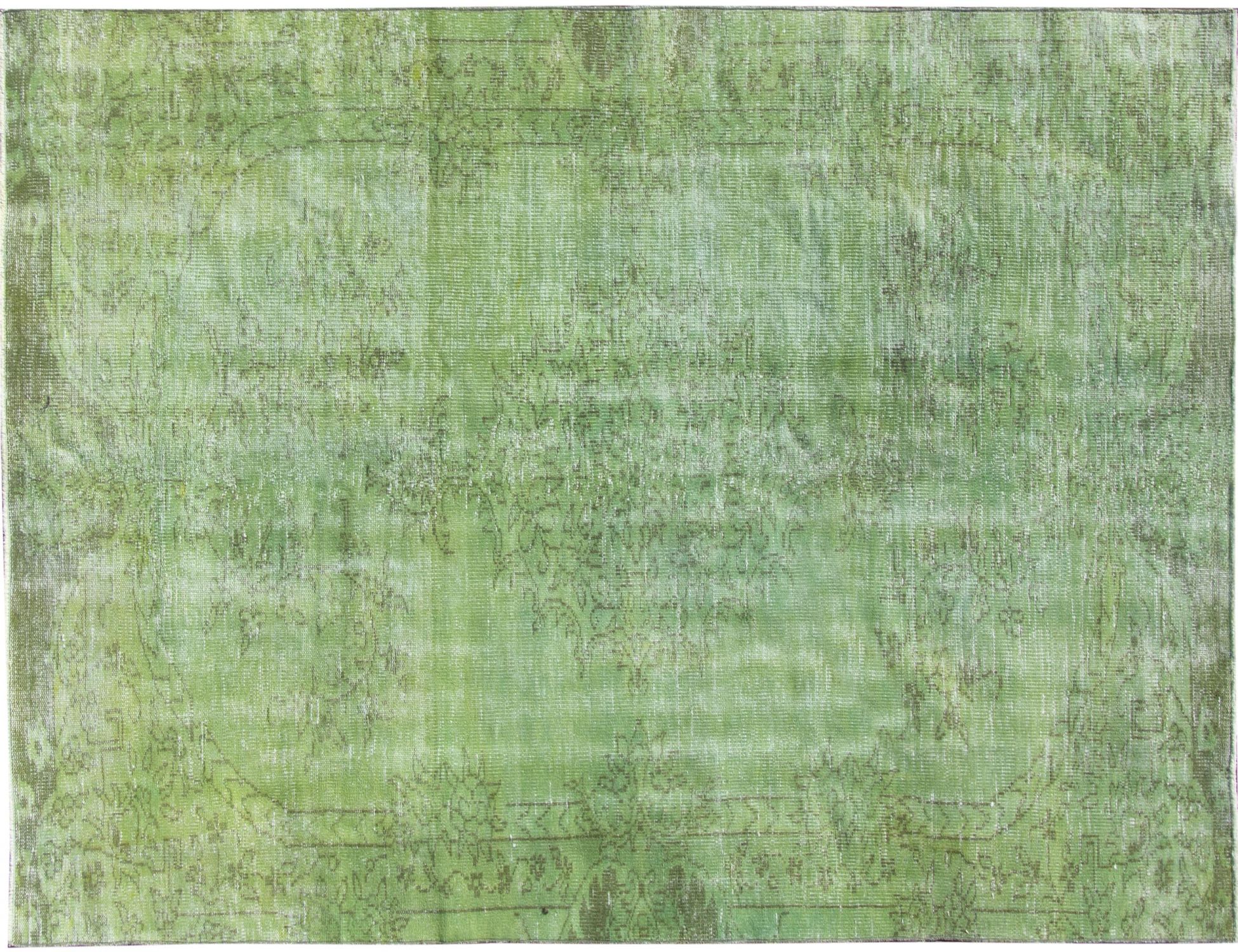 Persisk Vintagetæppe  grøn <br/>273 x 189 cm
