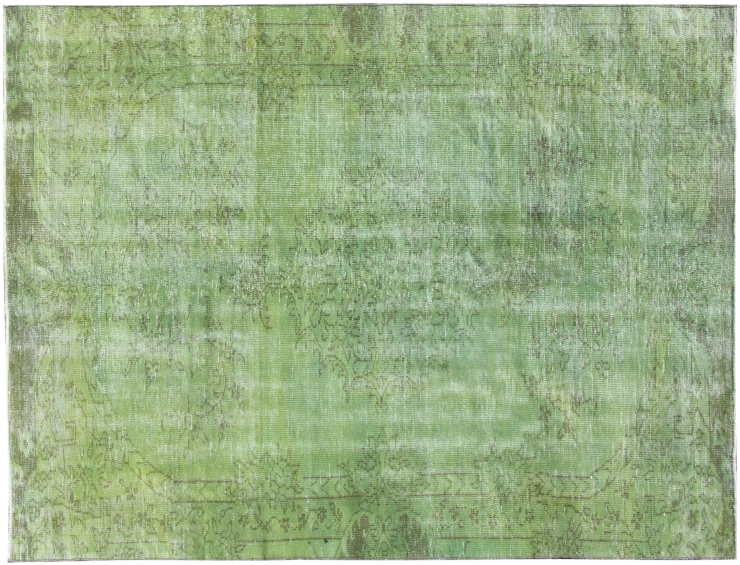 Grün Persien Persischer Vintage Teppich 273 x 189 cm