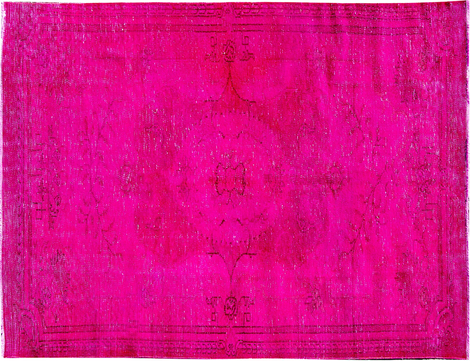 Persisk Vintagetæppe  rose <br/>275 x 160 cm