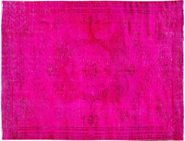 Pink  Persia Persian Vintage Carpet  275 x 160 cm